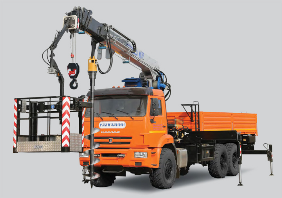 КАМАЗ – 43118 КМУ-150 «Галичанин»